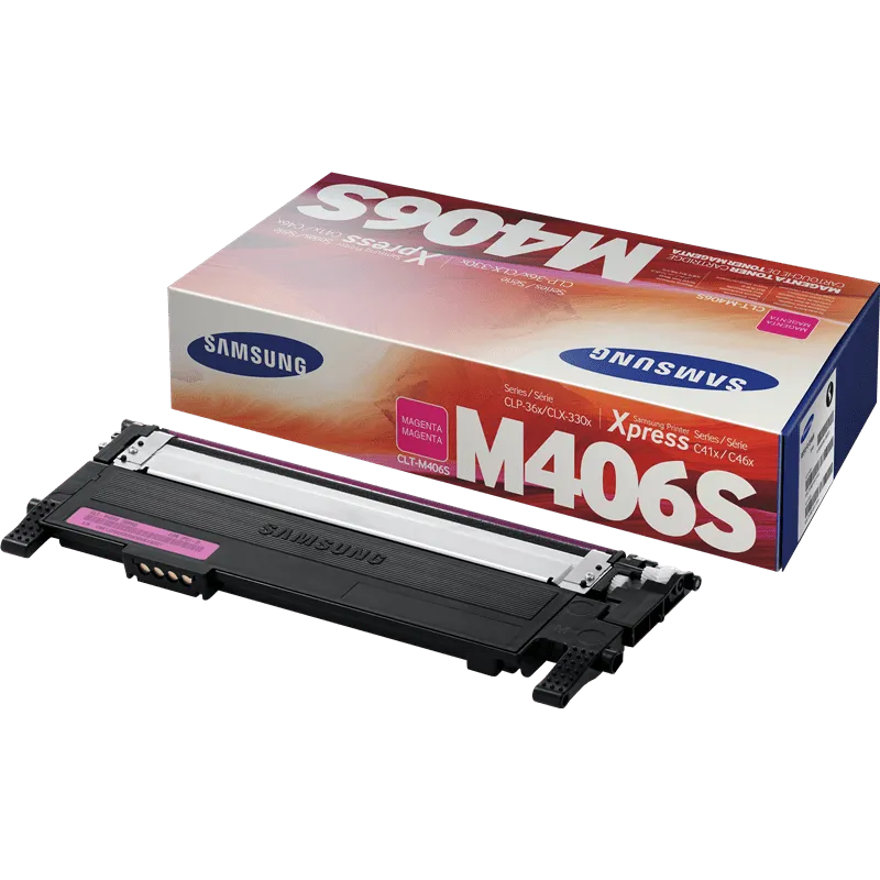 Toner Samsung CLT-M406S Originale Magenta 1000 Pagine Toner Samsung CLT-M406S Originale Magenta 1000 Pagine