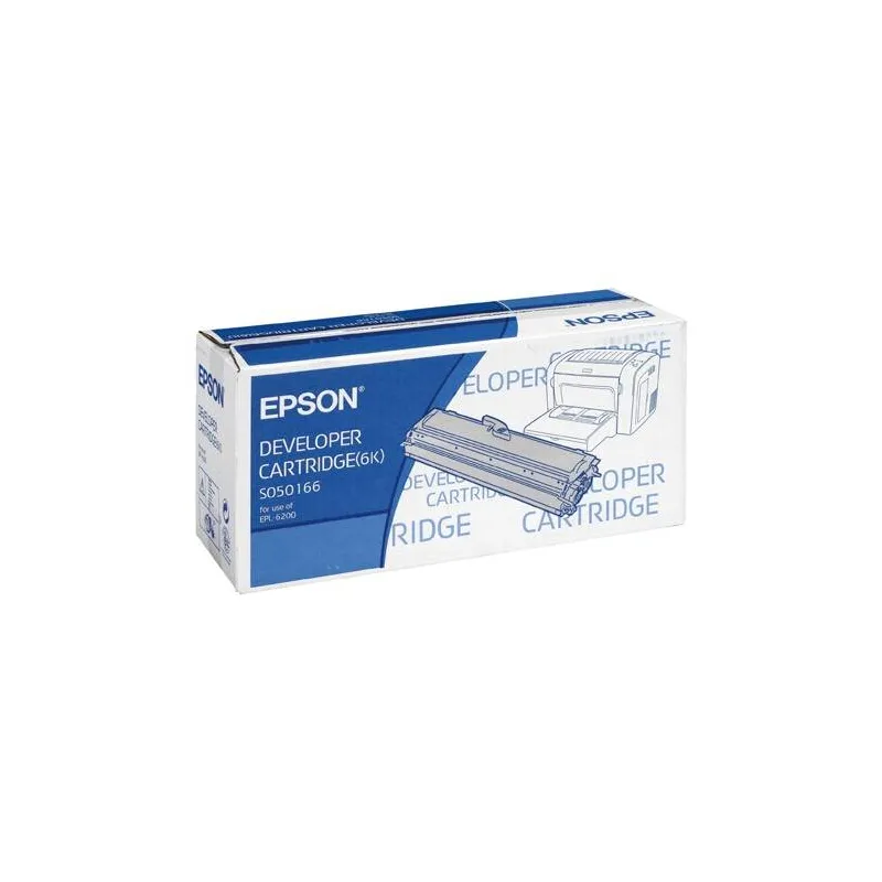 ORIGINAL Epson toner nero C13S050166 S050166 ~6000 Seiten