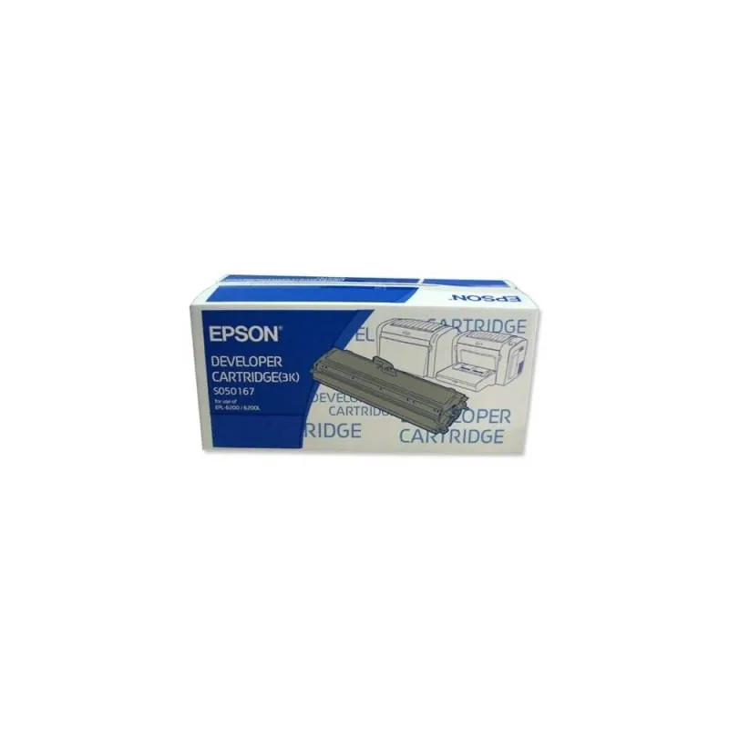 ORIGINAL Epson toner nero C13S050167 S050167 ~3000 Seiten