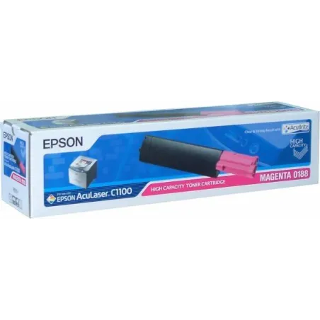 ORIGINAL Epson toner magenta C13S050188 S050188 ~4000 Seiten alta capacit?