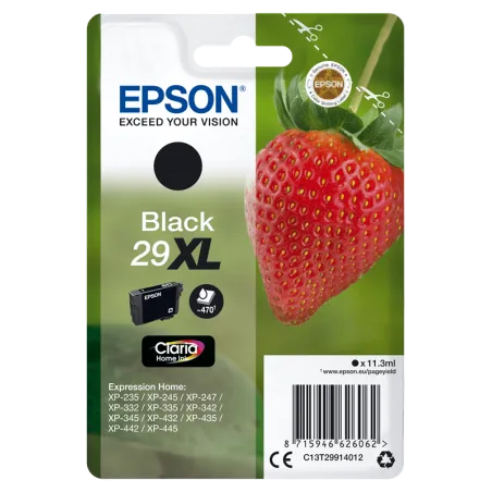 Cartuccia Epson T2991 Originale C13T29914012 Nero T29XL