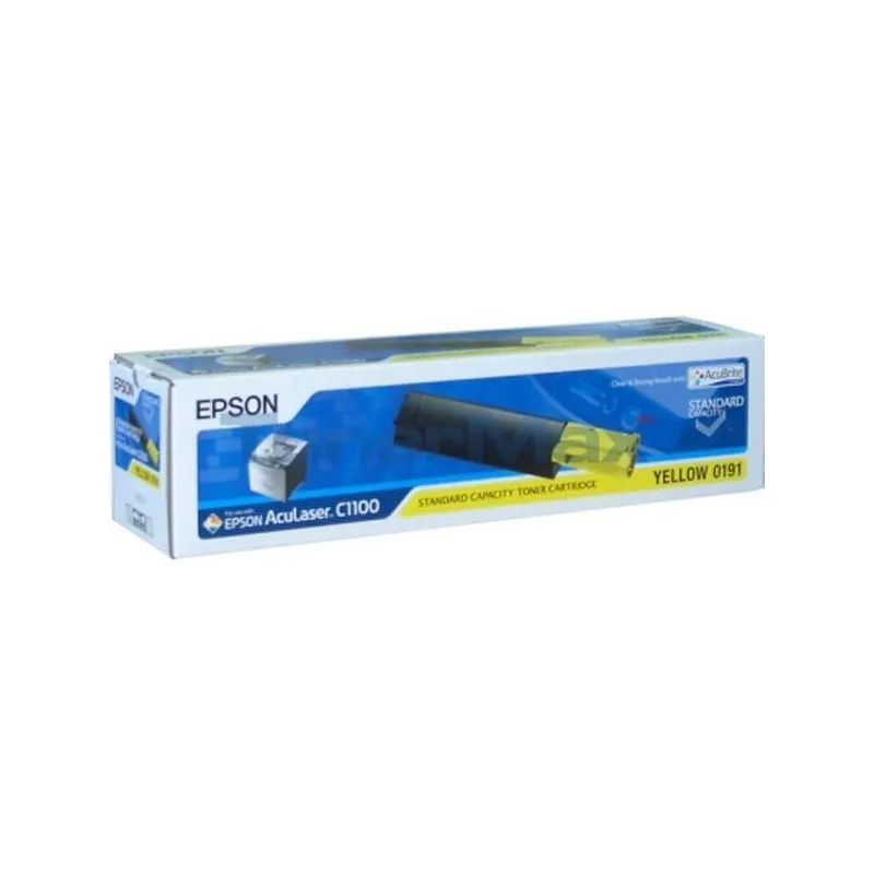 ORIGINAL Epson toner giallo C13S050191 S050191 ~1500 Seiten standard