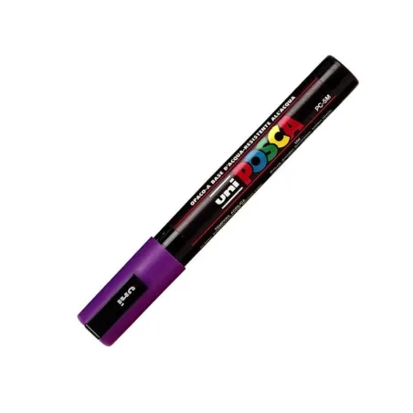 Marcatore Uni Posca viola PC5M