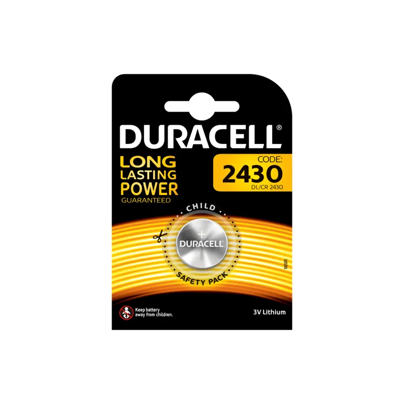 Batteria a bottone 2430 Duracell
