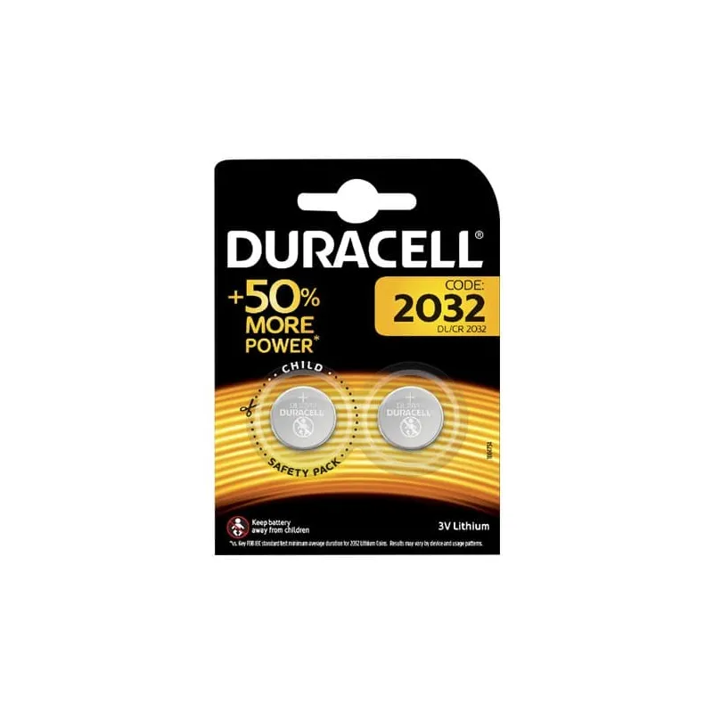 Batteria a bottone 2032 Duracell