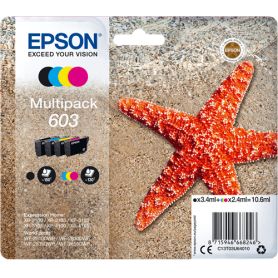Cartucce Epson 603 Multipack C13T03U64010