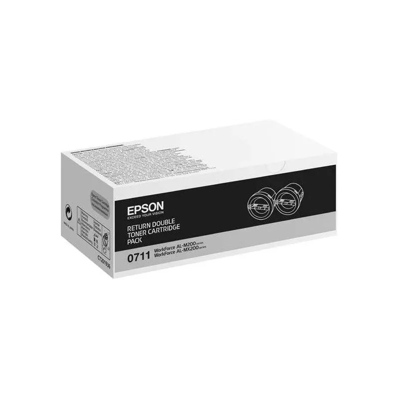 ORIGINAL Epson toner nero C13S050711 0711 ~5000 Seiten Nastro Trasferimento Termico