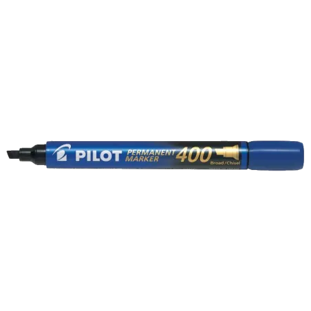 Pilot Permanent Marker 400 Blu Punta scalpello broad