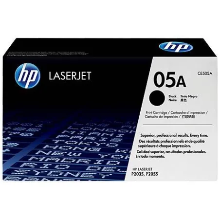 ORIGINAL HP toner nero CE505A 05A ~2300 Seiten