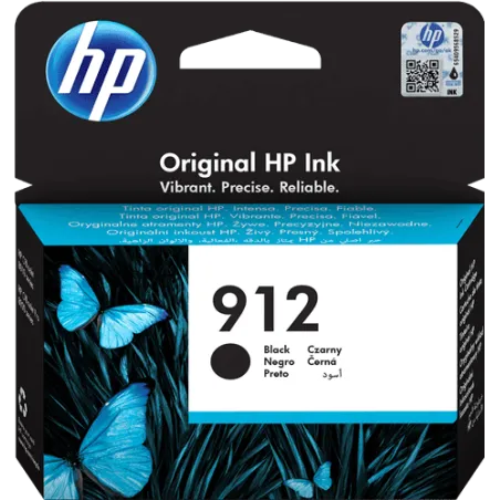 Cartuccia HP 912 Originale 3YL80AE Nero
