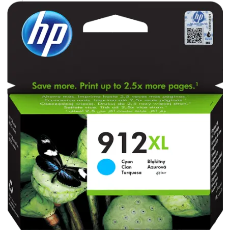 Cartuccia HP 912XL Originale 3YL81AE Ciano