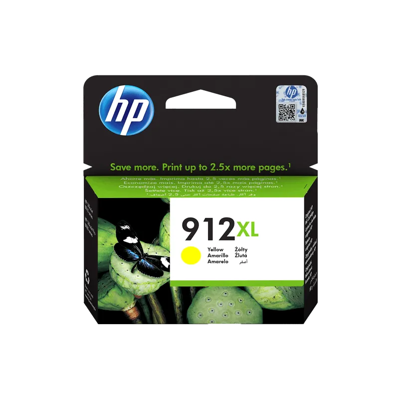 Cartuccia HP 912XL Originale 3YL83AE Giallo