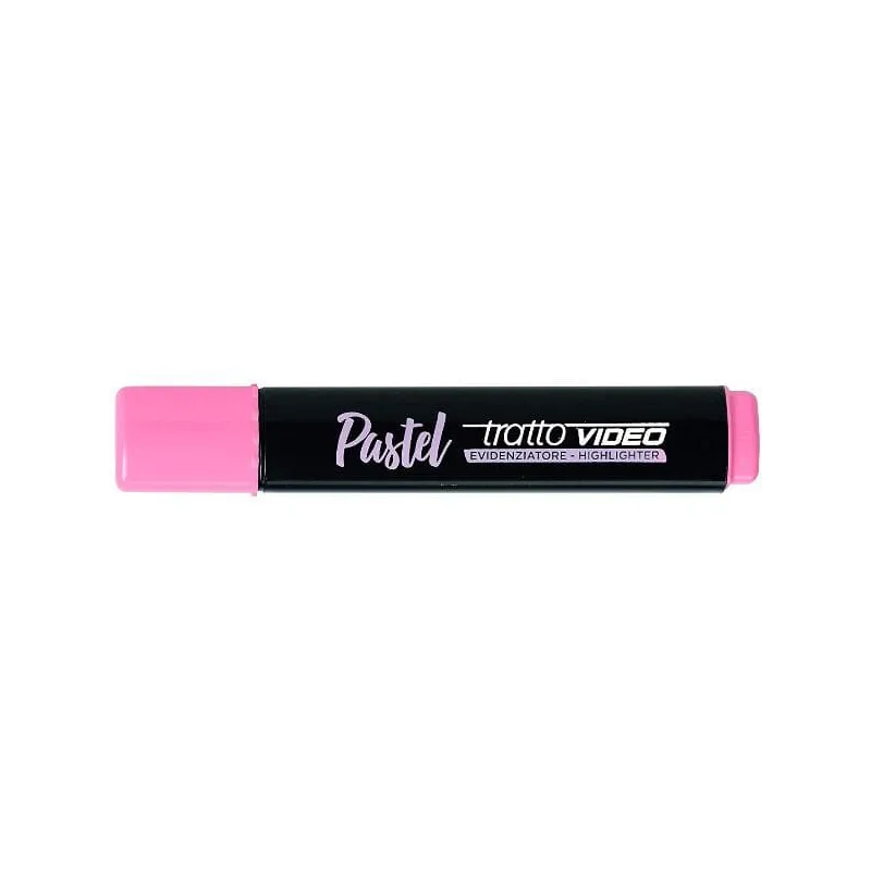 EVIDENZIATORE TRATTO VIDEO PASTEL ROSA POMPELMO