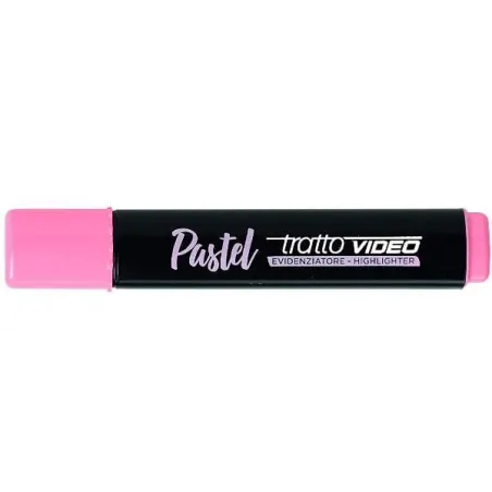 EVIDENZIATORE TRATTO VIDEO PASTEL ROSA POMPELMO