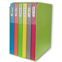 Raccoglitore per utenze di Casa e Ufficio Box 6 contenitori