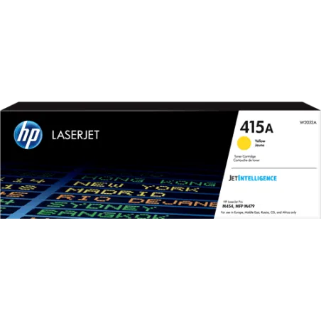 Toner HP 415A Originale W2032A Giallo