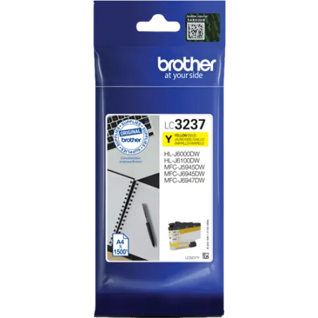 Cartuccia Brother LC-3237Y Giallo Originale