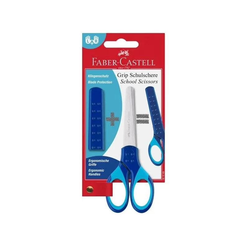 Forbici FABER-CASTELL soft Grip