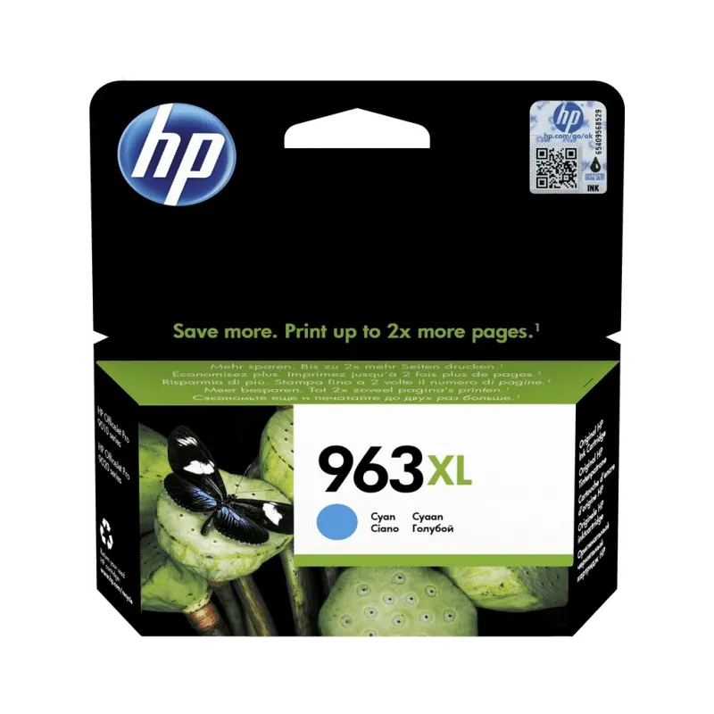 Cartuccia HP 963 XL ciano originale 3JA27AE
