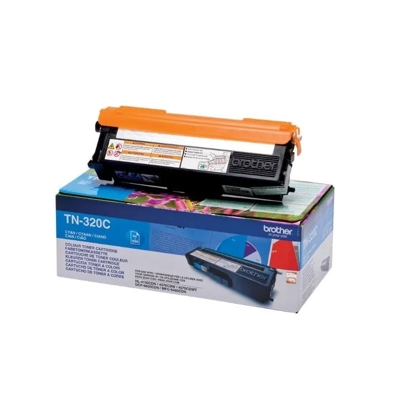 Toner Brother TN-320C Originale ciano