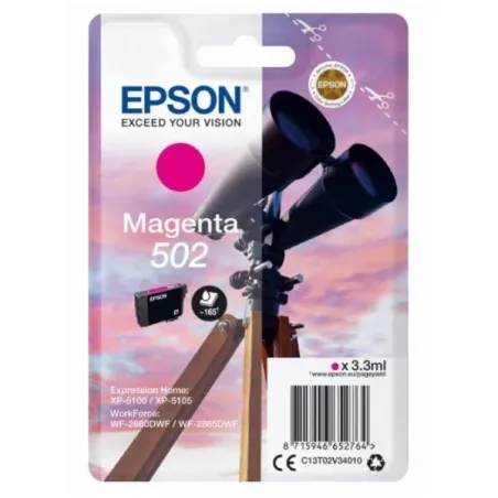 Cartuccia Epson 502 C13T02V34020 Originale Magenta