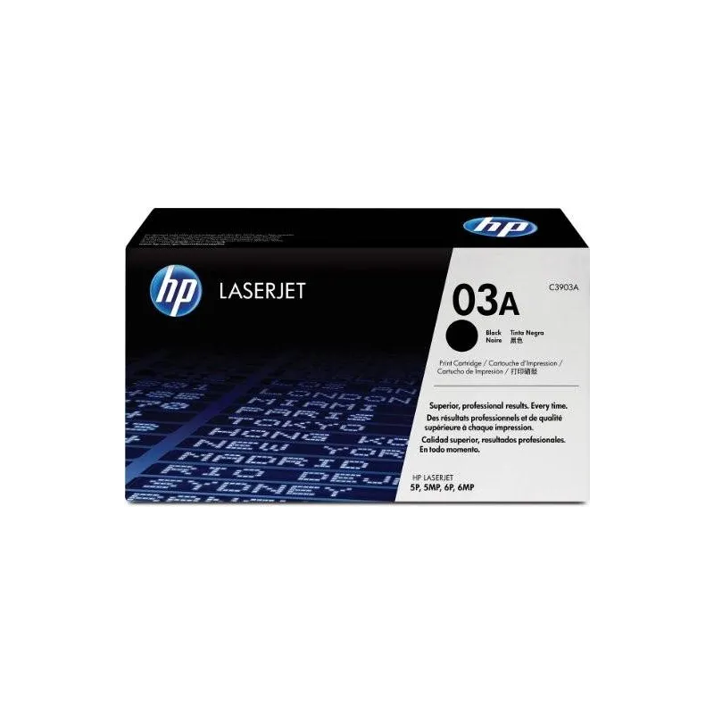 Toner HP nero C3903A 03A ~4000 Pagine Originale