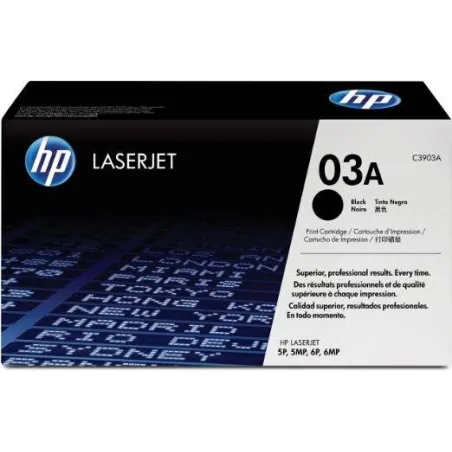 ORIGINAL HP toner nero C3903A 03A ~4000 Seiten