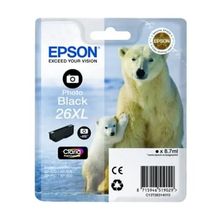 Cartuccia Epson 26XL Photo black