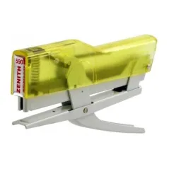 CUCITRICE A PINZA "ZENITH"  590 FUN colori assortiti compresa 1 scatola 1000 punti acciaio naturale 6/4