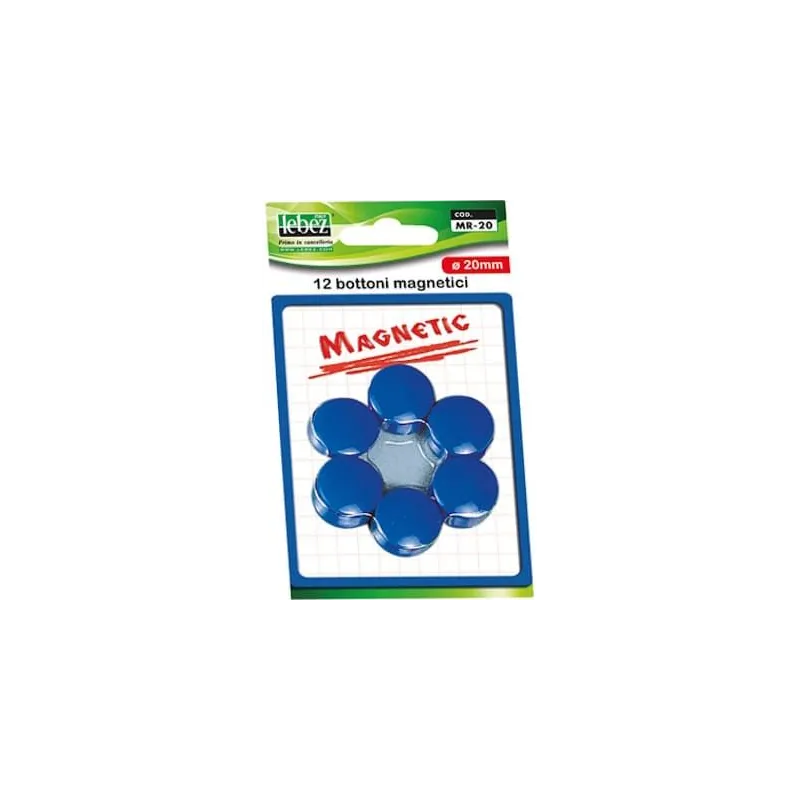 Bottoni magnetici Lebez diametro 20