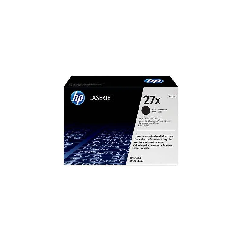 Toner HP nero C4127X 27X ~10000 Pagine Originale