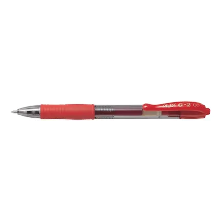 Penna gel a scatto Pilot G2 punta 0,7 mm rosso