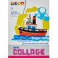 Carta collage Deco