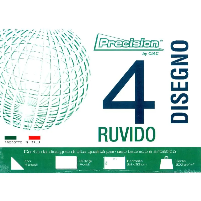 Album da disegno ruvido A4 Precision