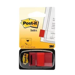 Post-it® Index Segnapagina riposizionabili colore rosso
