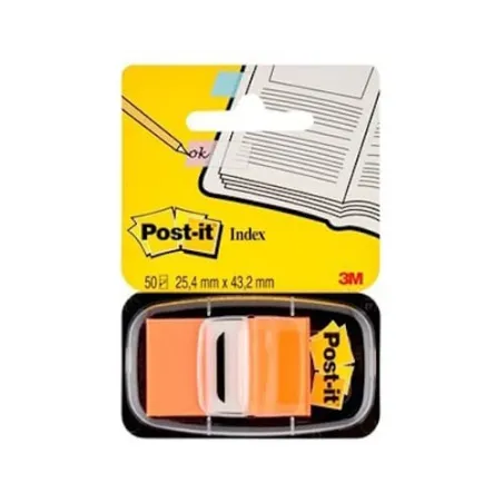 Post-it® Index Segnapagina riposizionabili colore arancione