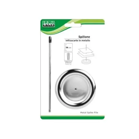 Spillone infilzacarte in metallo