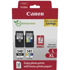Cartucce Multipack Canon Inkjet PG-540XL + CL-541XL