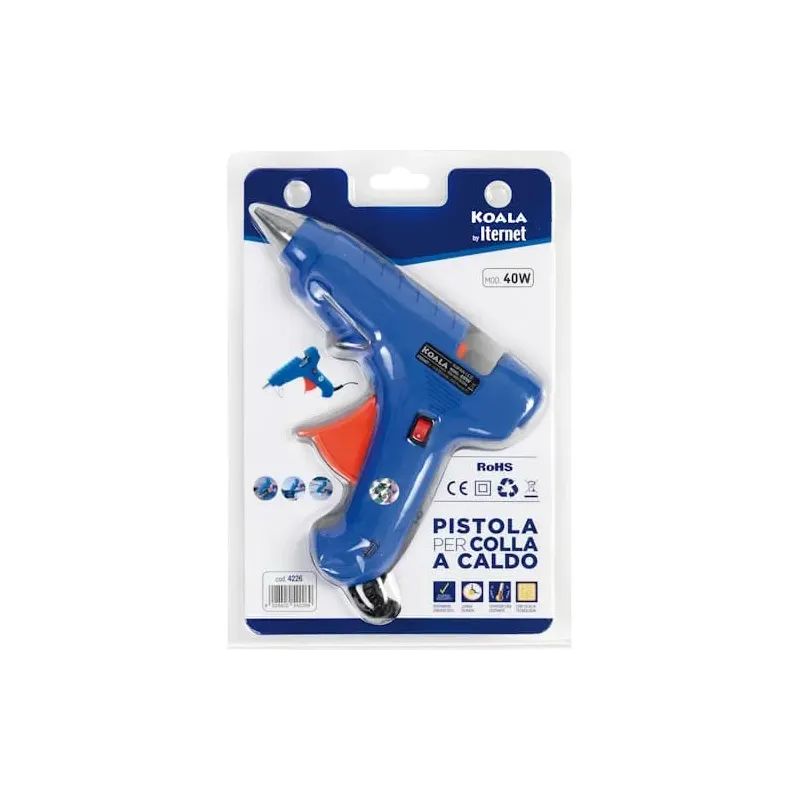 Pistola per colla a caldo 40W Iternet Pistola per colla a caldo 40W Iternet