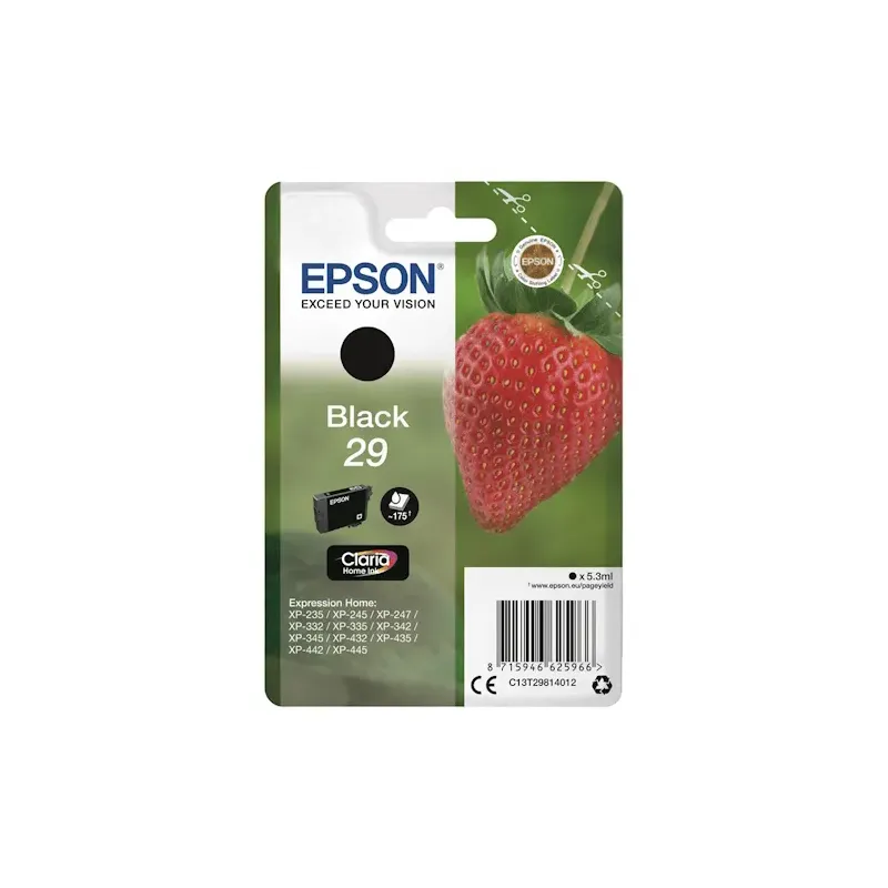 Cartuccia Epson T2981 Originale C13T29814012 Nero T29