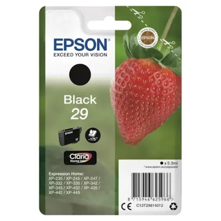 Cartuccia Epson T2981 Originale C13T29814012 Nero T29