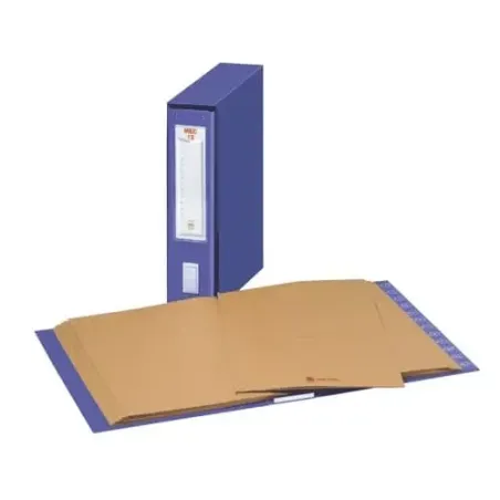 Classificatore Mec 12 alfanumerico dorso 7 blu