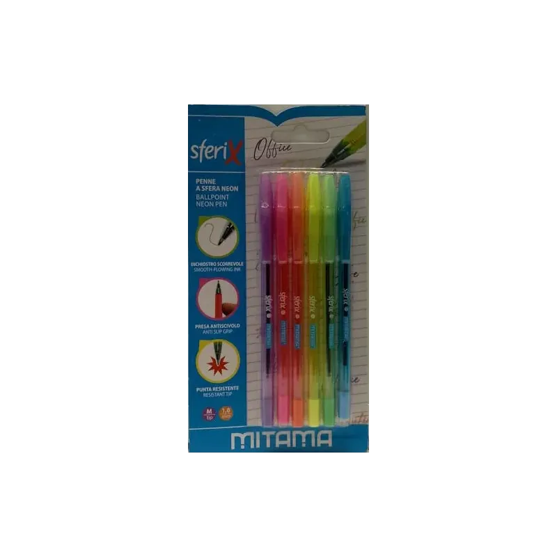 Penne a sfera neon MITAMA sferix