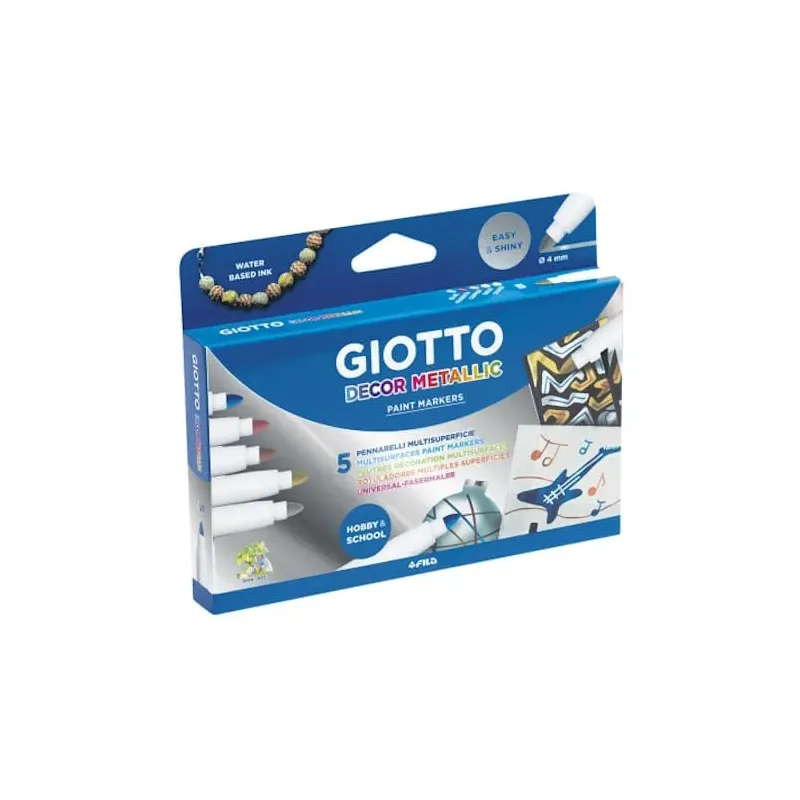 Pennarelli Giotto Decor Metallic