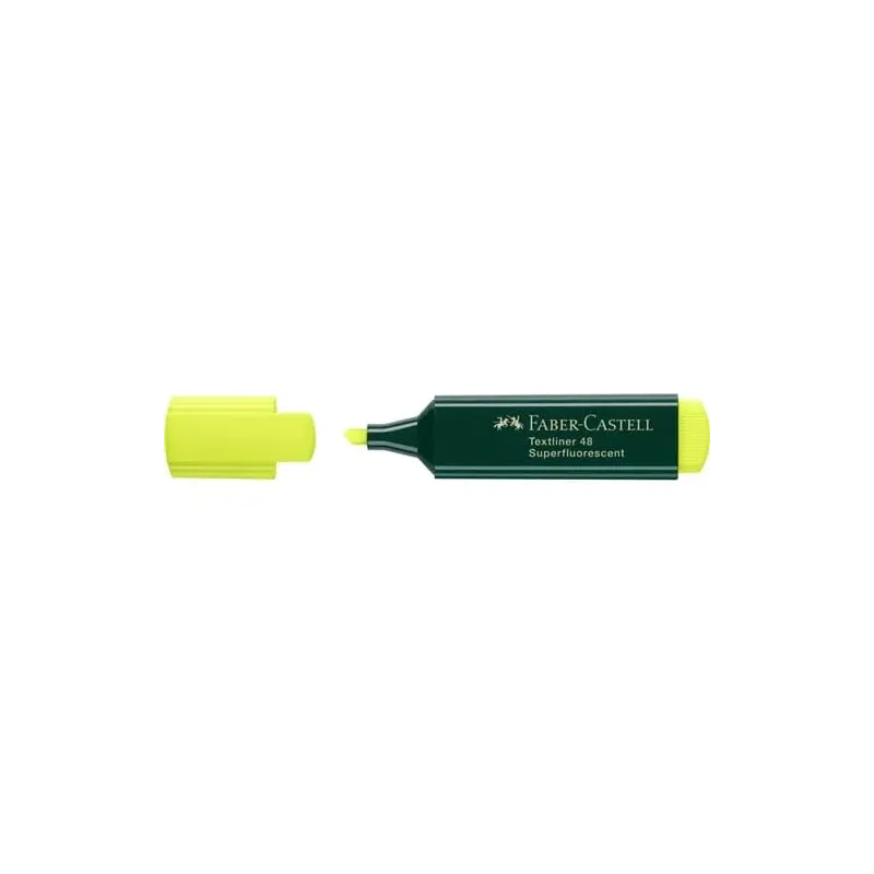 Evidenziatore giallo Faber Castell Textliner 48 Refill