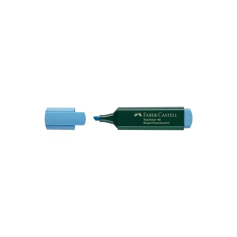 Evidenziatore azzurro Faber Castell Textliner 48 Refill
