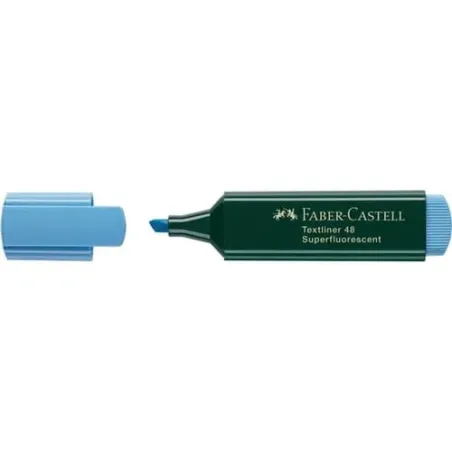 Evidenziatore azzurro Faber Castell Textliner 48 Refill