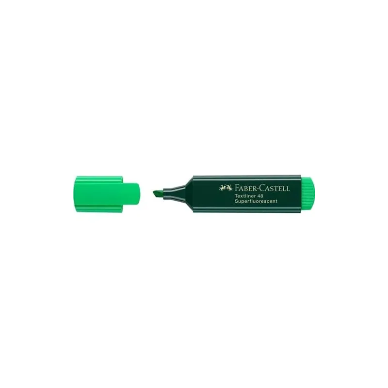 Evidenziatore verde Faber Castell Textliner 48 Refill