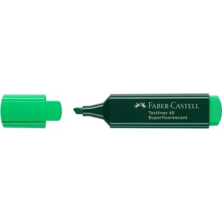 Evidenziatore verde Faber Castell Textliner 48 Refill