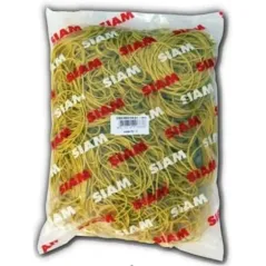 Elastici in gomma gialla busta da 1Kg  120 mm Ø 1,6mm